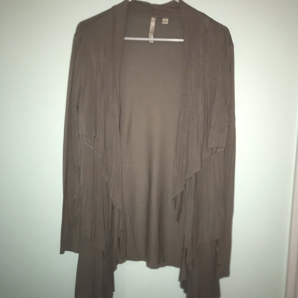 Ruffle Detailed Sweater Size Large